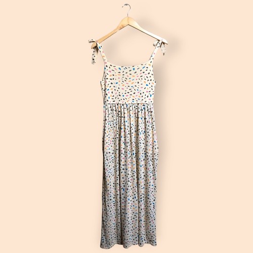 Zara tie shoulder multicolor - tie-shoulder,