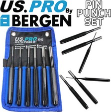 BERGEN PIN Punch set 6pc