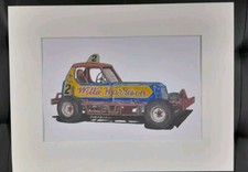 brisca f1 stock car  print of