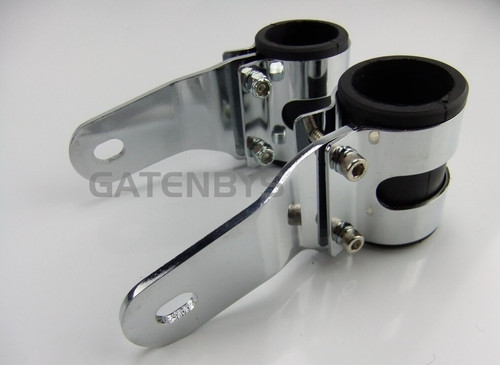 Chrome motorcycle 57mm - motorcycle, 54-57mm