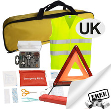 Car European Emergency Travel Kit Streetwize Breakdown First Aid Bulbs Kit+CP