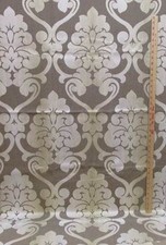Embroidered Scrolling Damask