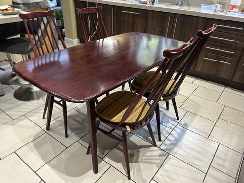 Vintage ercol plank dining - ercol,