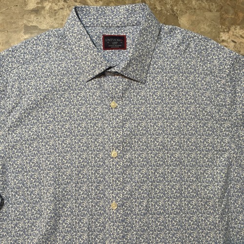 Untuckit shirt mens large blue - mens,