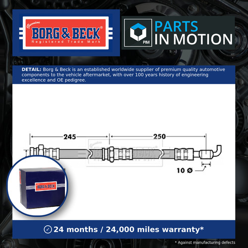 Brake hose fits ford ranger - brake,