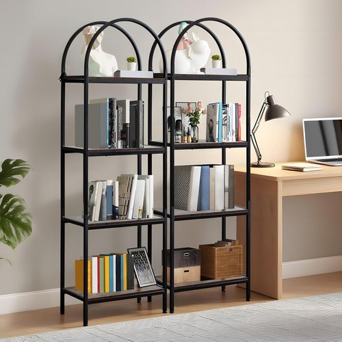 Arched bookcase tier - arched,