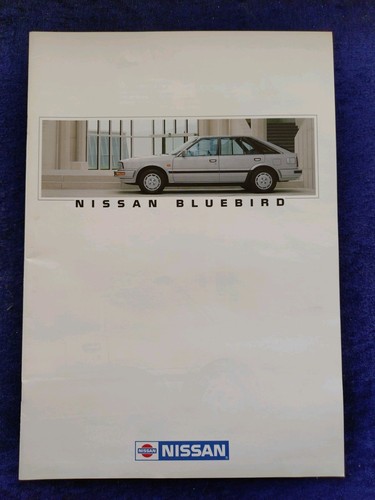 Nissan bluebird brochure - bluebird,