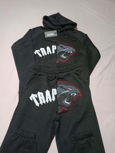 Trapstar black panther hoodie - black,