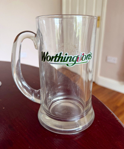 Worthington glass beer mug - glass,