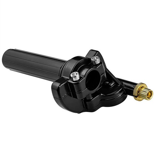Off road motorcycle throttle - off,