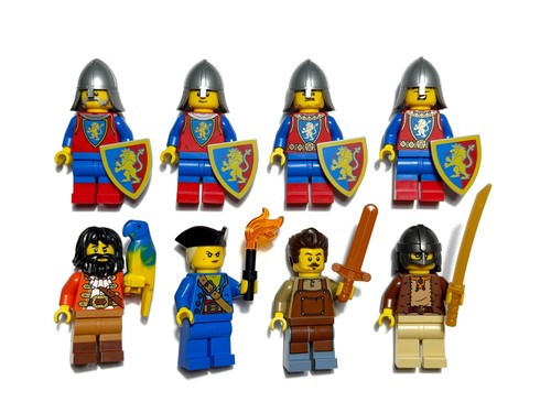 Lego castle minifigure lot - castle, x