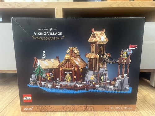 Lego ideas viking village - viking,