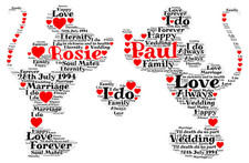 Minnie & Mickey Mouse WordArt