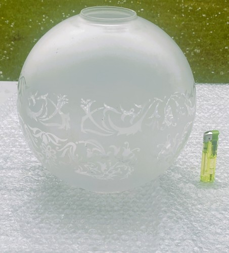 Victorian style large etched - style,