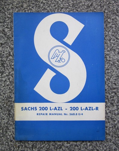 Sachs 200 scooter - sachs, repair