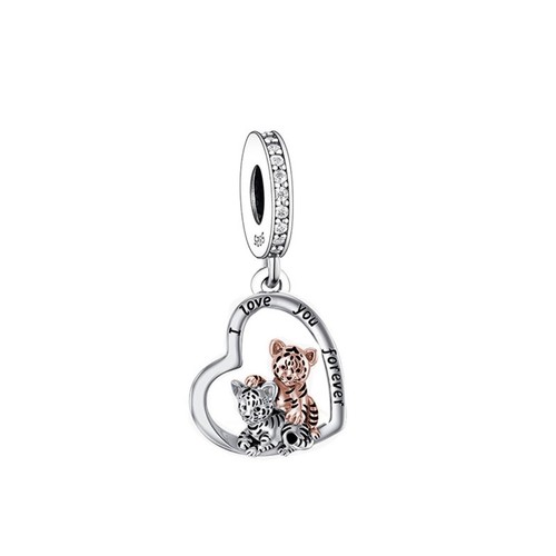 Tiger cubs dangle love - tiger, you