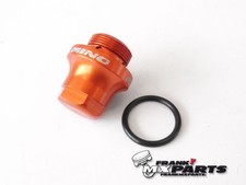 Float bowl drain bolt plug w/