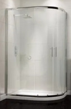 1200 x 800mm Offset Shower Enclosure