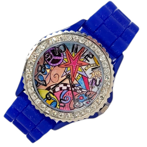 Swap watch rhinestone - watch,