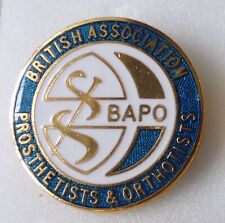 BRITISH ASSOCIATION PROSTHETISTS  & ORTHOTISTS BAPO Enamel Pin Badge NURSING