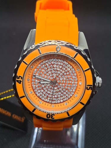 Orange divers watch - orange, with