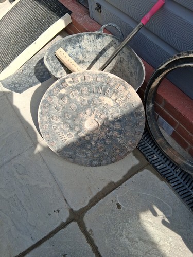 Plastic manhole cover - plastic,