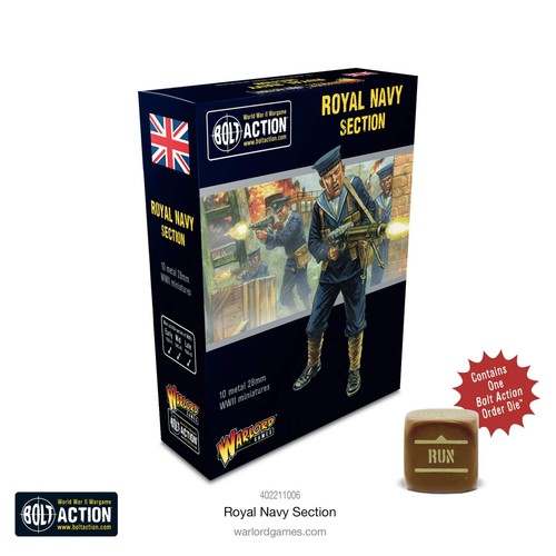Bolt action royal - royal, navy