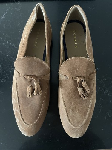 Suede tan size topman dress - tan,