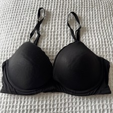 Calvin Klein Black Customised Lift Padded Wired Push Up Bra 32D