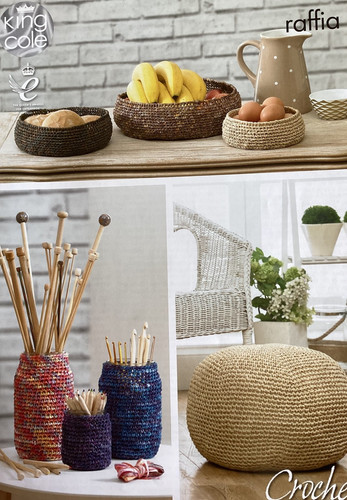 King cole raffia crochet - king,