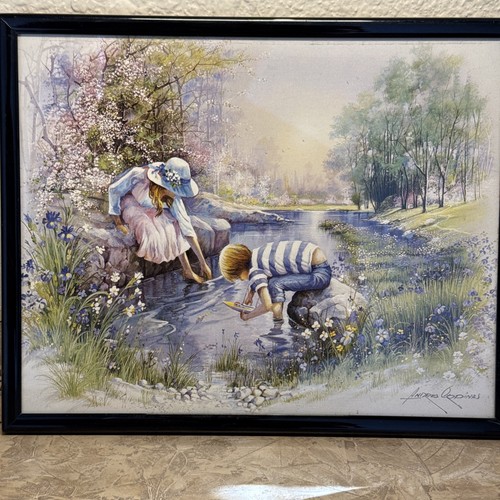 Andres orpinas signed framed - signed,