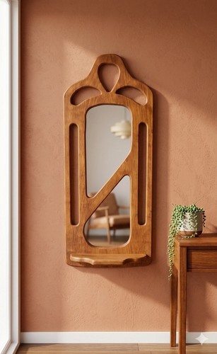 Vintage hand craved wooden - hand-craved,