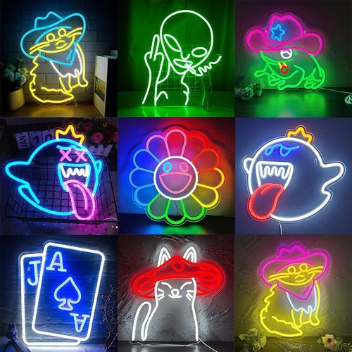 Large bright acrylic led ghost - acrylic,