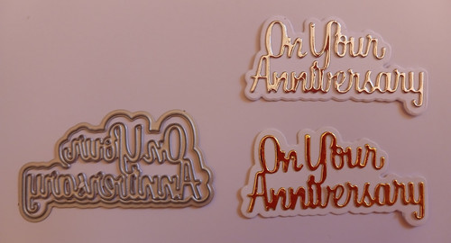 Your anniversary sentiment - your,
