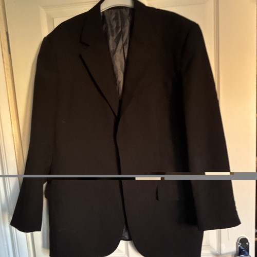 Men black suit - suit, jacket