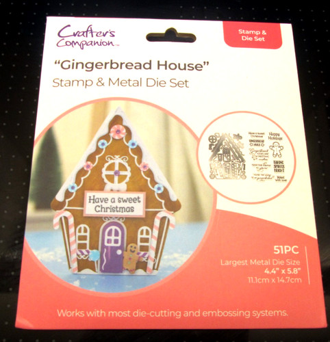 Gingerbread house stamp - stamp, &