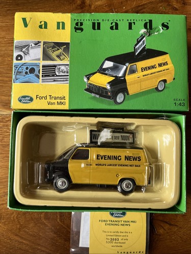 Vanguards ford transit - vanguards, 1:43