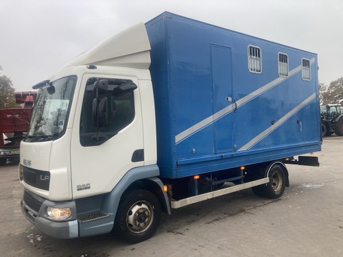 Ton daf lf45 horse box - 7.5,