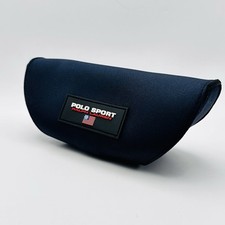 Ralph Lauren Sport Glasses Case Sunglasses Case Logo Blue Soft New