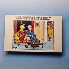 Comic Postcard C1965 Nylon