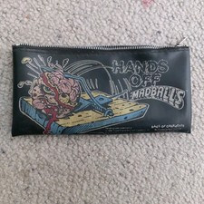 Mad Balls Pencil Case Vintage 80s Original 1986 Working Zip Rare