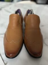 Lambretta Men’s light Brown Leather Shoes  uk 7 NEW *smoke and pet free home * 