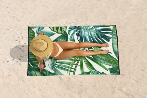 Printed sand free - beach, towels