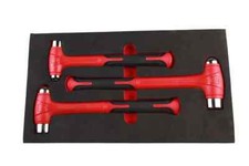 Dead Blow Ball Pein Hammer 16oz, 32oz, 48oz Set of 3 Powerhand SIN-900.0113