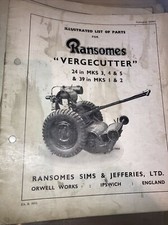 Ransomes Verge Cutter Mk3,4,5