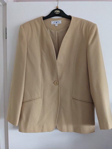 Pale mustard blazer size - , 16
