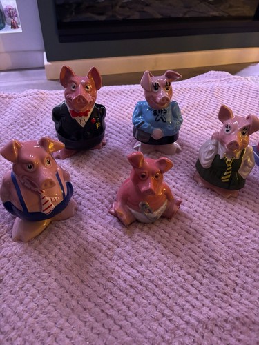 Natwest piggy banks set 5 - set, of