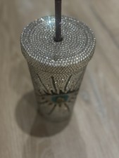 Kurt Geiger Silver Crystal Eye Drinks Tumbler – Excellent Condition – RRP £129