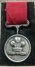 Waterloo bravery medal - medal, cased