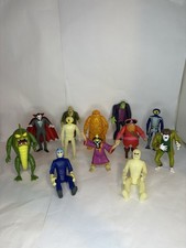 Bundle of 12 Scooby Doo monster Villains Action Figures  hanna barbera 